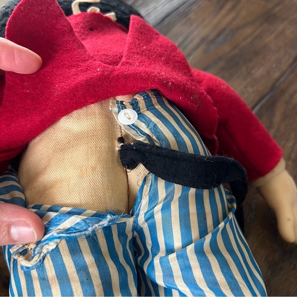 Disney Mickey Mouse Vintage Doll Large “RARE” Rubber, Face, Hands Feet, Large, - Picture 12 of 16